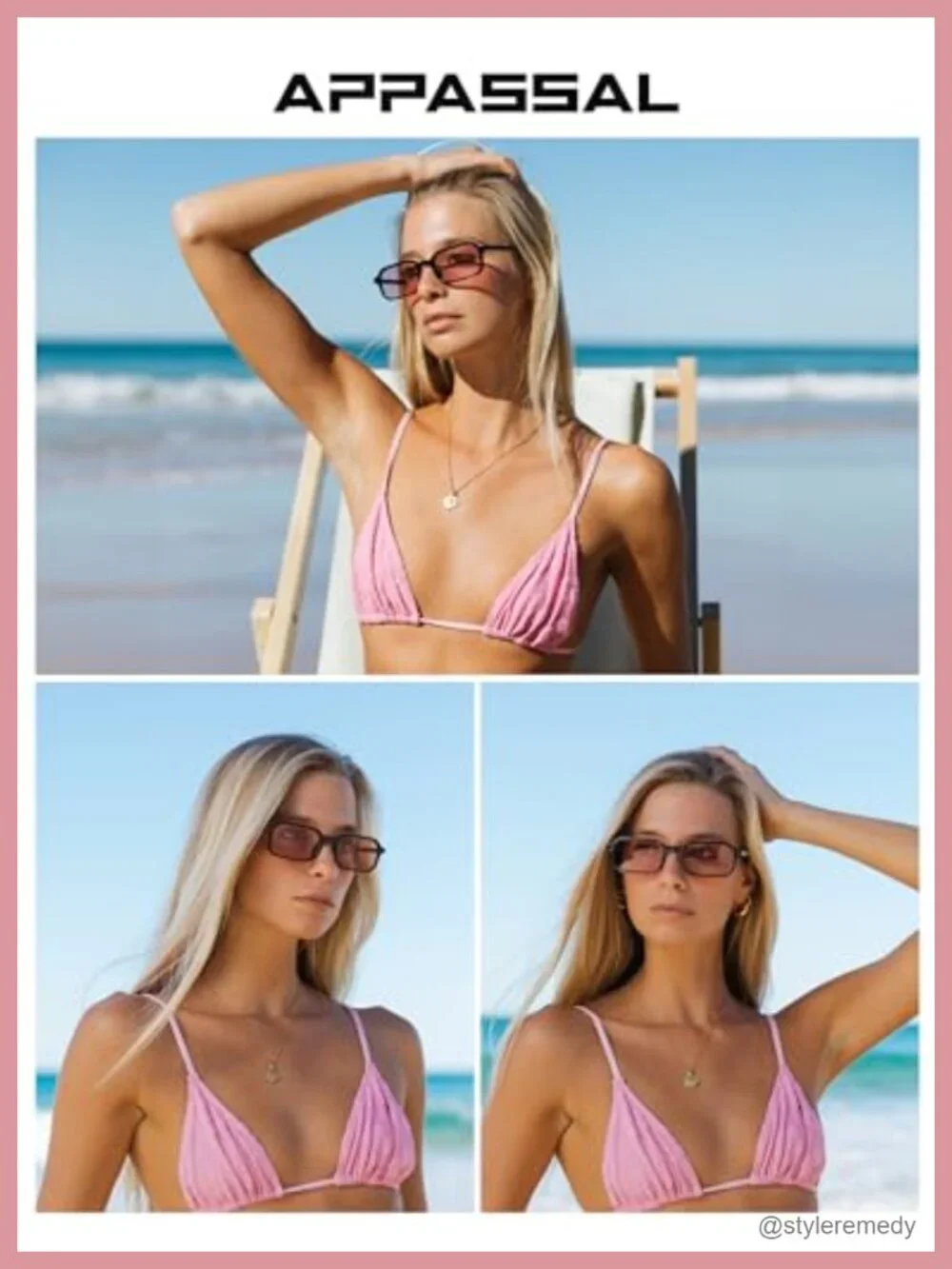 Retro Skinny Rectangle Sunglasses 90s Narrow Thin Frame Sunnies